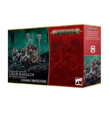 Ossiarch Bonereapers Liege-Kavalos on War Chariot (Warhammer, Ophalen of Verzenden, Nieuw