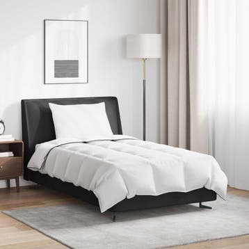 vidaXL Winter Duvet met kussen 2 st Wit Donsveer, Verzenden, Nieuw