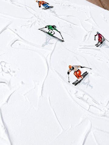 Anita Csapó - “Carnival of Skiers and Snowboarders”