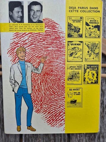 Ric Hochet T8 - Face au serpent - C - 1 Album - EO - 1969