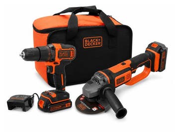 Veiling - Black & Decker haakse slijper en schroef-klopboor, Doe-het-zelf en Bouw, Gebruikt