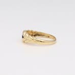 Ring - 18 karaat Geel goud Saffier, Nieuw