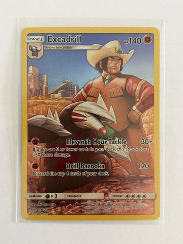 Pokémon - 7 Card Foil, Illustration complète, Carte promo,, Hobby & Loisirs créatifs