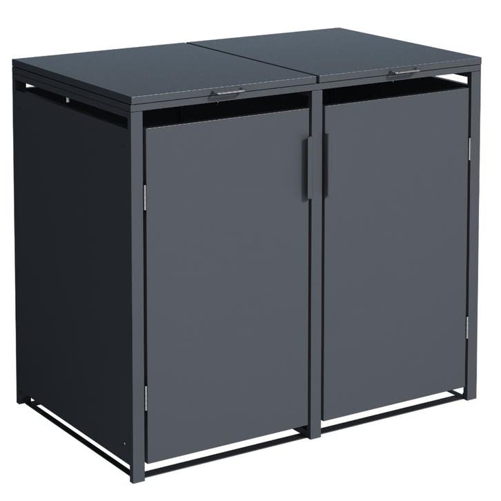 Container berging staal Holten 2 containers, Jardin & Terrasse, Stockage & Armoires de jardin, Envoi