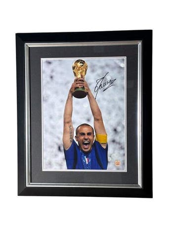 Italy - Wereldkampioenschap Voetbal - Fabio Cannavaro Signed, Verzamelen, Nieuw