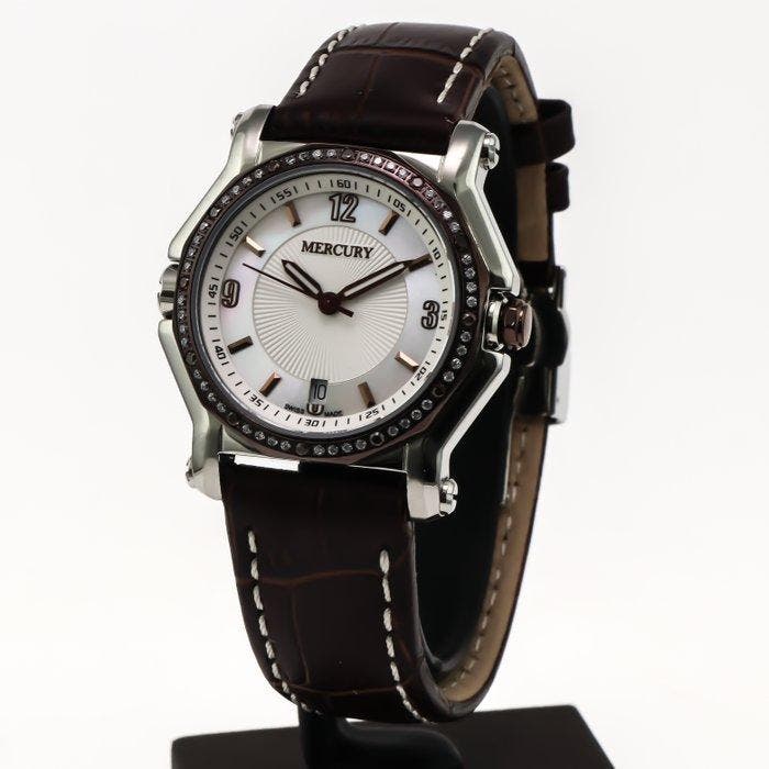 MERCURY - Swiss Made Watch - ME1080-SCL-S-1 - Zonder, Handtassen en Accessoires, Horloges | Heren
