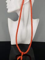 Natuurlijke koraal Tasbih gebedskralen - Ketting