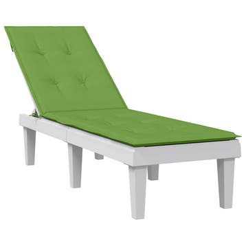 vidaXL Terrasstoelkussen (75+105) x 50 x 4 cm stof gemêleerd, Verzenden, Nieuw