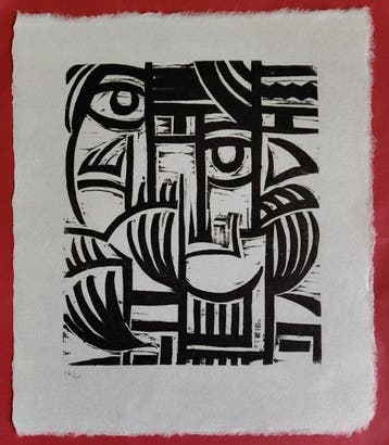 Otto Möller (1883-1964) - woodcut