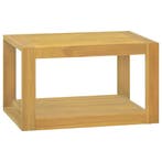 vidaXL Badkamerwandkast 60x45x35 cm massief teakhout, Verzenden, Nieuw