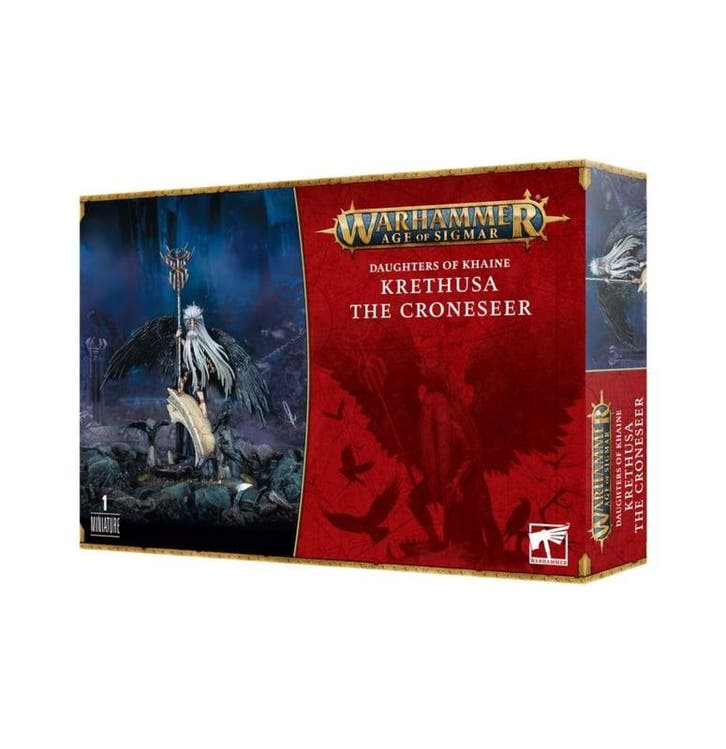Daughters of Khaine Krethusa the Croneseer (Warhammer Age of, Hobby & Loisirs créatifs, Wargaming, Enlèvement ou Envoi