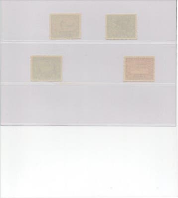 Oostenrijk 1933 - Oostenrijk FIS 1933 - Complete serie MNH -, Gestempeld