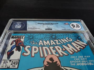 The Amazing Spider-Man #249 - EGC 9.8 - Secrets! - 1 Graded
