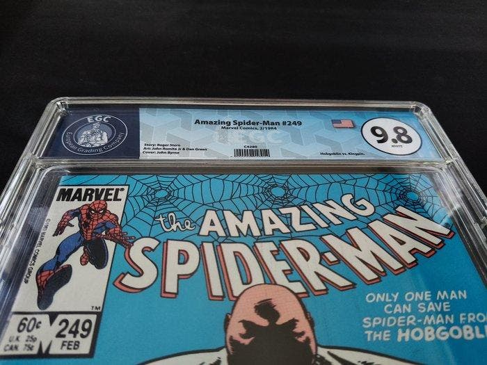 The Amazing Spider-Man #249 - EGC 9.8 - Secrets! - 1 Graded, Livres, BD | Comics