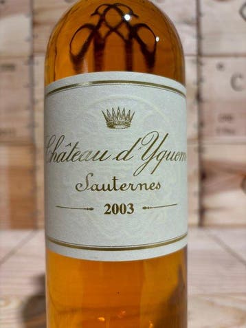 2003 Château dYquem - Sauternes 1er Cru Supérieur - 1 Fles
