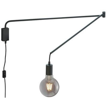 LED Wandlamp Mat Zwart met Verstelbare Beam Angle en E27 Fit, Verzenden, Nieuw