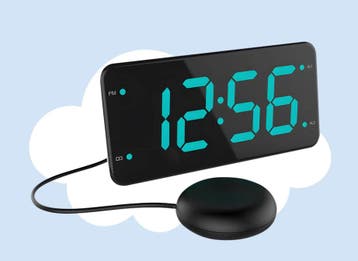 2dekans | DreamCare Pulse Wekker Met Trilfunctie En Bed, Ophalen of Verzenden, Nieuw