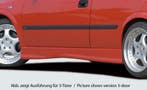 Rieger side skirt | Astra G - 5-drs., Sedan, Stationwagon |, Verzenden, Nieuw, Opel
