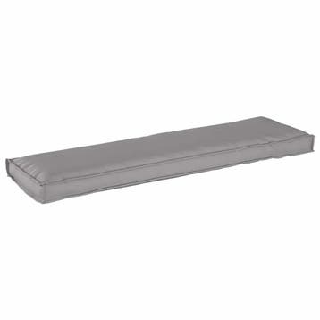 vidaXL Kussen Grijs 140 x 40 x 8 cm Oxford Stof, Verzenden, Nieuw