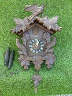 Koekoeksklok - faller - Antiek Hout - 1910-1920