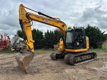 Veiling: Rupsgraafmachine JCB JZ140 LC Diesel 2016, Ophalen
