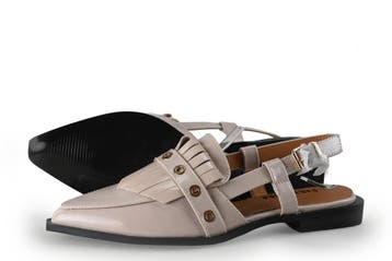 Nelson Slingbacks in maat 37 Beige, Verzenden, Beige, Zo goed als nieuw, Nelson