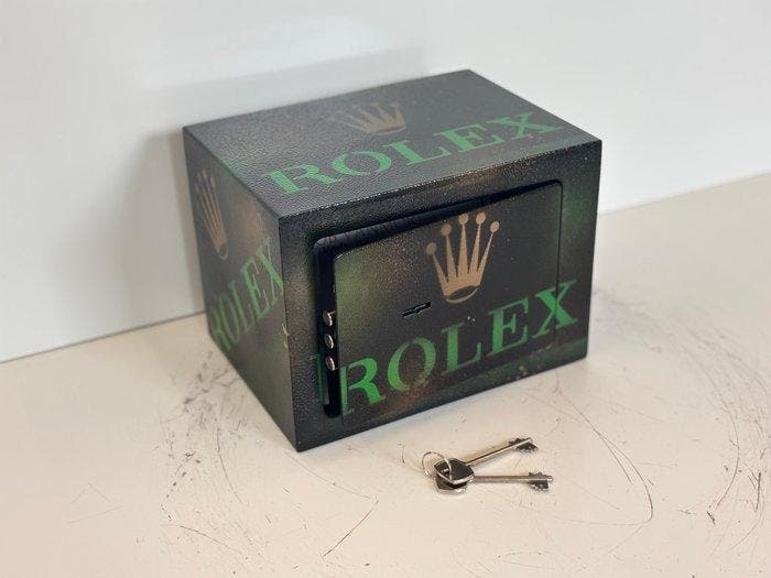 Rob VanMore - Rolex Vault, Antiquités & Art, Art | Peinture | Moderne