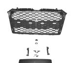 CALANDRE AUDI A4 B9 15-19 LOOK RS4 NOIR BRILLANT, Verzenden, Nieuw