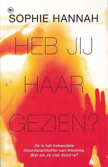 Heb jij haar gezien? Sophie Hanna - Roman, Verzenden
