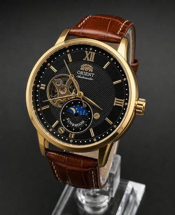 Orient - Sun & Moon Open Heart Automatic - Sans prix de, Nieuw