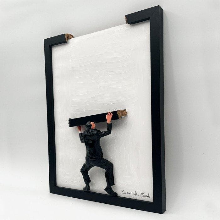 Coco de Paris - Broken Frame, Antiek en Kunst, Kunst | Designobjecten