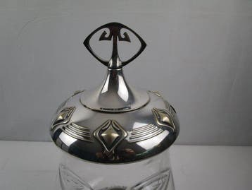 Bak - WMF - Jugendstil Punchkom - Straußenmarke - omstreeks