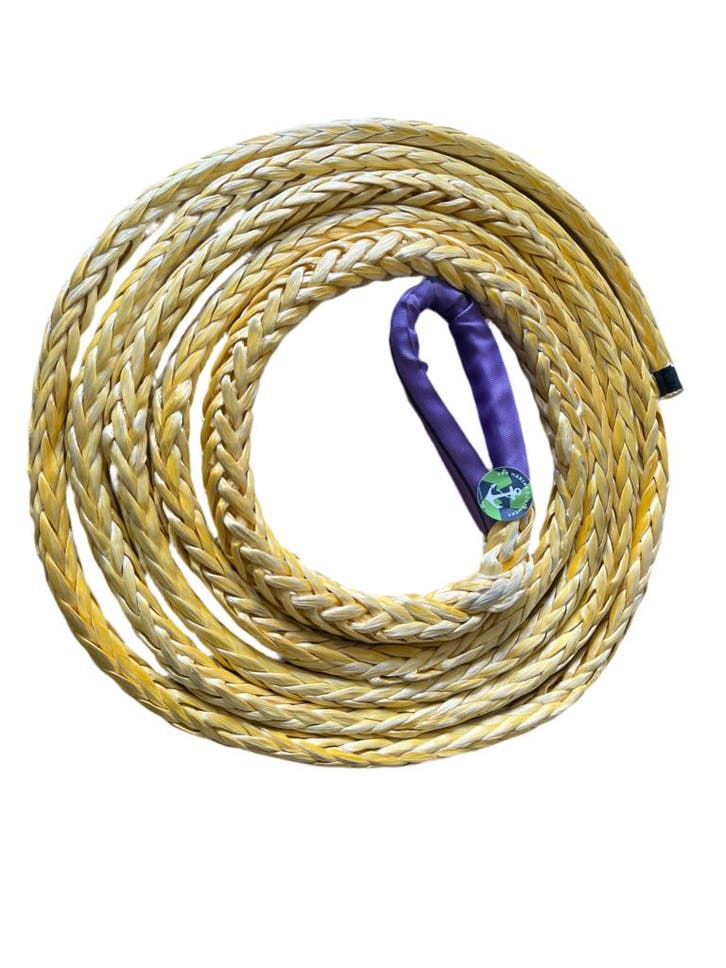 Hawk-Line Touw UHMPE - 1 oog 8 mtr 24mm 45TON Meertouw /..., Sports nautiques & Bateaux, Navigation professionnelle, Envoi