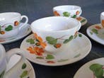 Richard Ginori - Cesare Lacca - Theeservies (12) - Fiori, Antiek en Kunst