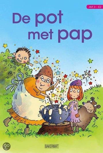 Avi 3 de pot met pap 9789054619925 Gebroeders Grimm, Boeken, Verzenden, Gelezen, Gebroeders Grimm