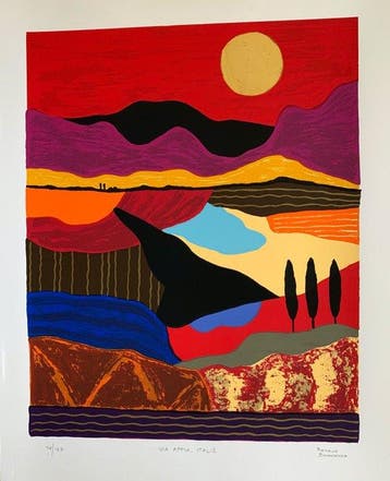 Ronald Boonacker (1955) - Via Appia, Italy