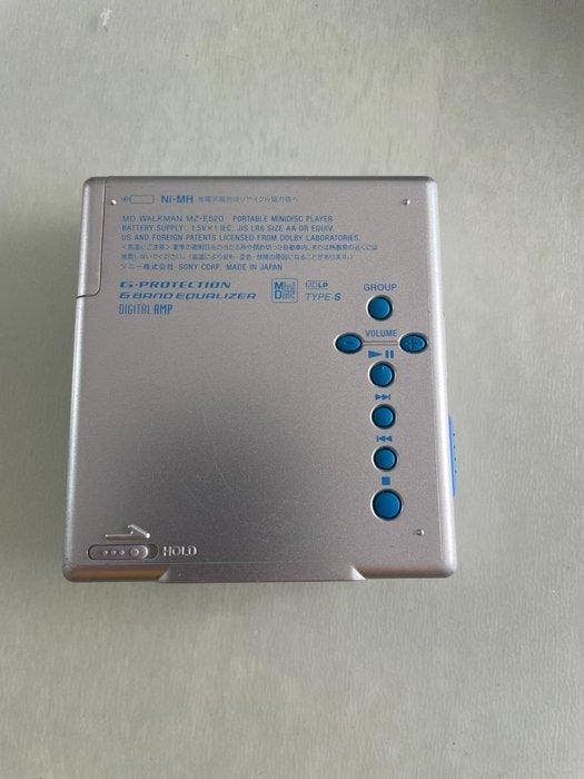 Sony - MZ-E520 Draagbare minidisc-speler, TV, Hi-fi & Vidéo, Radios