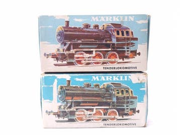 Märklin H0 - 3000 - Locomotive à vapeur (2) - 2 locomotives