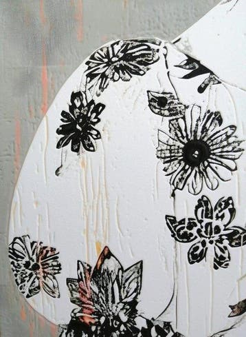 Tactile art - La Dama Bianca