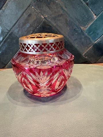 Val Saint Lambert - Hubert-Fouarge - Vase - Lübeck - Cristal