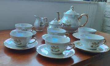 Richard Ginori - Service à thé (15) - Porcelaine
