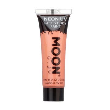 Moon Glow Pastel Neon UV Face Paint Pastel Coral 12ml, Hobby en Vrije tijd, Verzenden, Nieuw