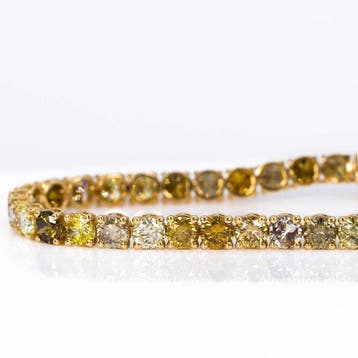 Zonder minimumprijs - Armband - 14 karaat Geel goud -, Nieuw