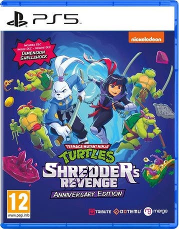 Teenage Mutant Ninja Turtles Shredders Revenge Anniversa..., Ophalen of Verzenden, Zo goed als nieuw