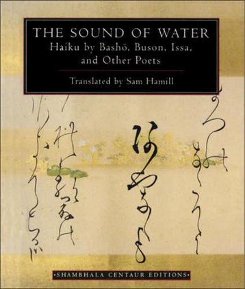 The Sound Of Water 9781570620195 Matsuo Basho, Verzenden, Matsuo Basho
