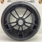 Porsche 992 GTS ORIGINELE 20/21 zwart zijdeglans winterset, Ophalen, Banden en Velgen