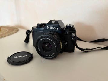 Nikon EM + Serie E 2,5/35mm | Appareil photo argentique, TV, Hi-fi & Vidéo, Appareils photo analogiques