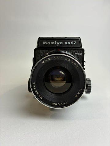 Mamiya RB67 Pro SD 6x7 Medium Format SLR Camera - With, Audio, Tv en Foto, Fotocamera's Analoog, Nieuw