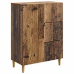 vidaXL Dressoir met lade Oud hout 66 x 34,5 x 90 cm Bewerkt, Huis en Inrichting, Kasten | Dressoirs, Verzenden, Nieuw