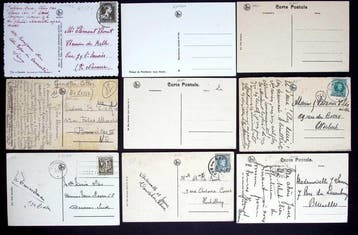 België - 521 postkaarten België, provincie Namen -, Gelopen